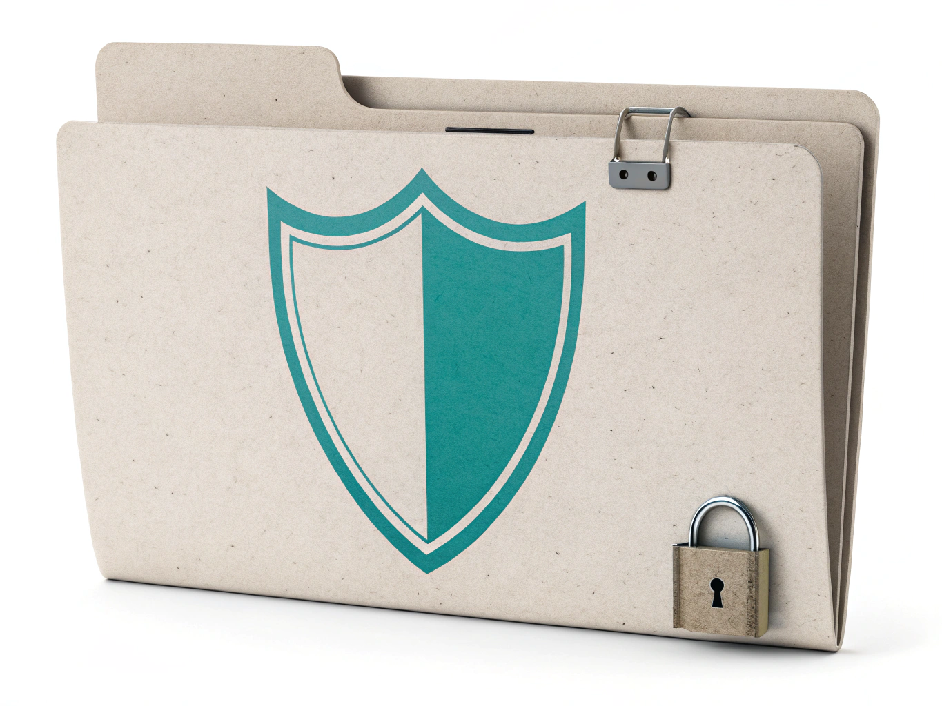 Secure document organization illustration